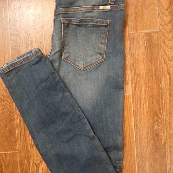 Kancan Size 5/26 Light Blue High-Rise Skinny Jeans - Women - Picture 3 of 6